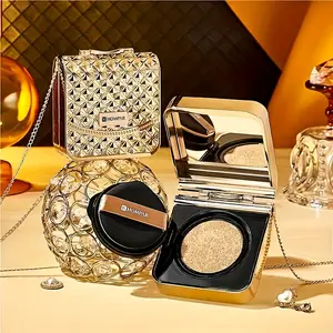 BB Cream Hydrating Air Cushion Concealer - Matte Finish, Long-Lasting, Waterproof, Oil Control, Full Coverage for All Skin Types, Natural Look Cushion Foundation, Concealer for a Flawless Complexion, Romantic Gifts|Valentine's Day