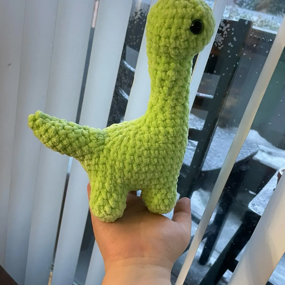 Handmade Crochet Chunky Dino