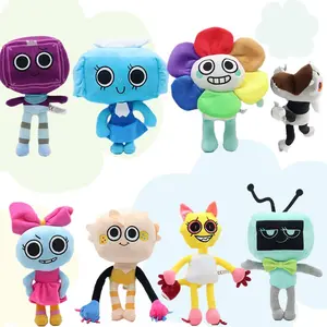 2026 Dandy's World Plush Cute Dandy World Scrap Stuffed Horror Game Goob Pebble Plushie Soft Pillow Doll Friends Gifts Doll Gift