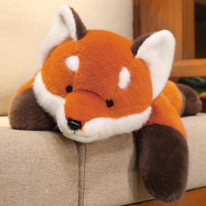 Panda Plush Comfort Soft Animal Plush Raccoon Fox Bear Floor Cushion Birthday Gifts Soft Pillow Toys for Girls Gift Room Decor