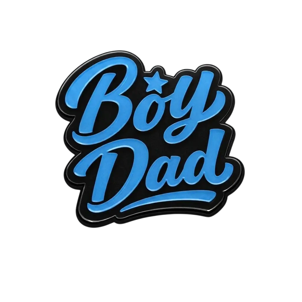 Boy Dad Pins