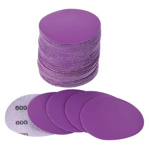 3 Inch Sanding Disc 40 count, 600 Grit Sandpaper, Drill Sanding Attachment, Wet Dry Hook and Loop Sandpaper Discs for Random Orbital Sanders, Alumina Sand Paper for , Metal, Automotive