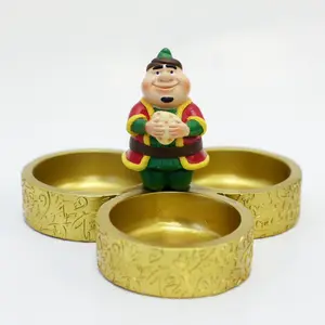 MBC Ramadan Fananees 3 circle tray- Ceramic- Fat Man Character