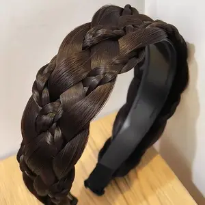 Wig headband, fishtail braid, versatile braid for women, handmade braided hair, wholesale headband, wig, hair accessory