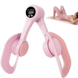 Thigh Trainer, 360°Adjustable Pelvic Floor Muscle Trainer with LED Display, Inner Thigh Exerciser for Women, Home Fitness Equipment for Hip, Leg, Arm