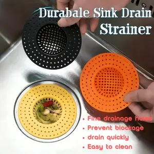 5pcs Durabale Sink Drain Strainer，kitchen items-sink drainer，Sink Filter，sink plug，bathroom accessories-shower drain hair catcher