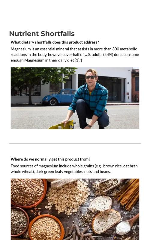 Magnesium 250 mg Softgels