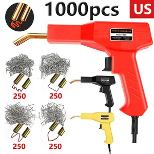 Car Bumper Repair Kit, Plastic Welder Kit, Welding Nails Welding Repair Kit, Automotive Repair Tools, Automotive Maintenance Tools, Widely Used for Repairing Bumpers/Kayaks/Plastic Products