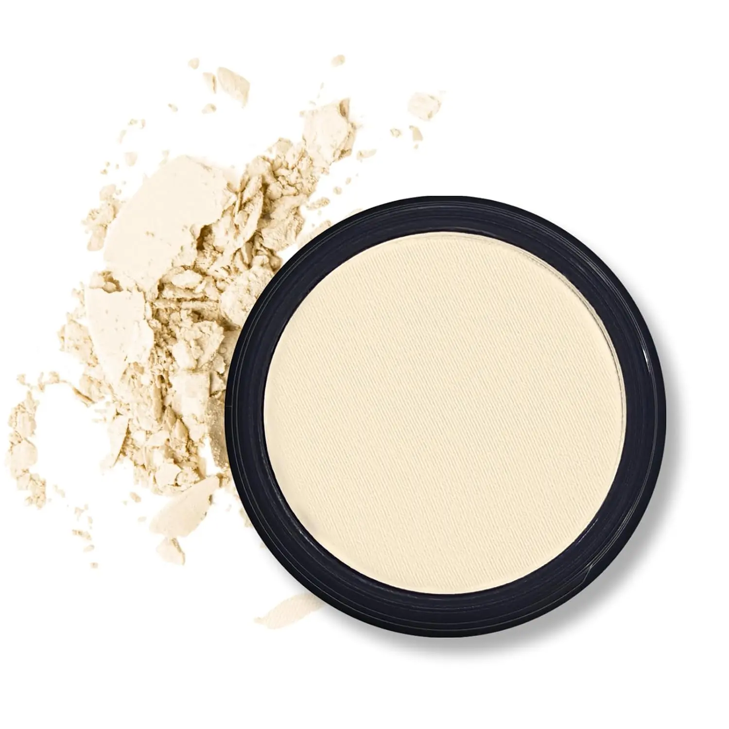 White Matte Pressed Powder Eyeshadow, Superior Quality Single Pan Makeup - Highly Pigmented, Long-Lasting, Vegan & Cruelty-Free for Halloween Base