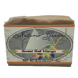 Sweet Bali Mango Bath Bar Soap – Handcrafted Cold Process Soap by Nature Goods
