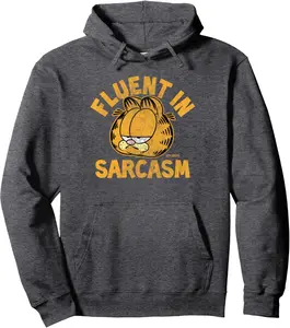 Garfield Fluent in Sarcasm Pullover Hoodie