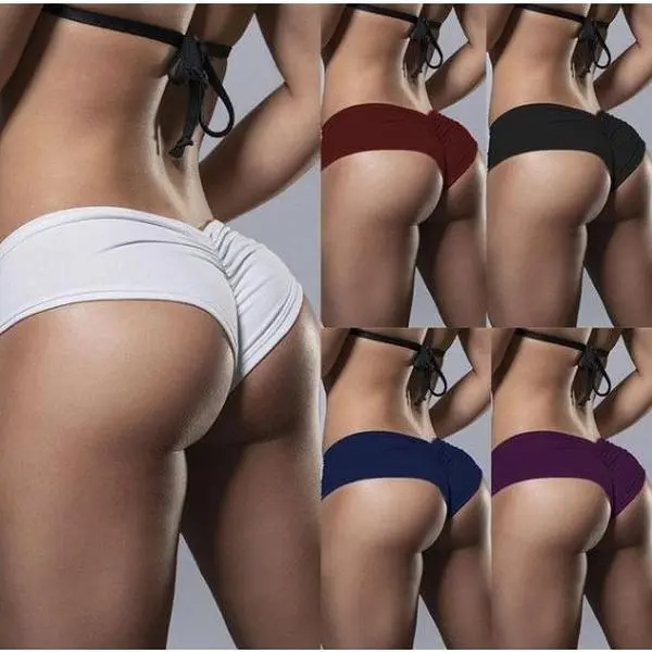 5PCS Women's Comfort Seamless Butt Lifting Underwear Soft Stretchy No Show Panties 5 Colors All Day Comfort for Daily & Any Occasion Womenswear Bridal Lingerie