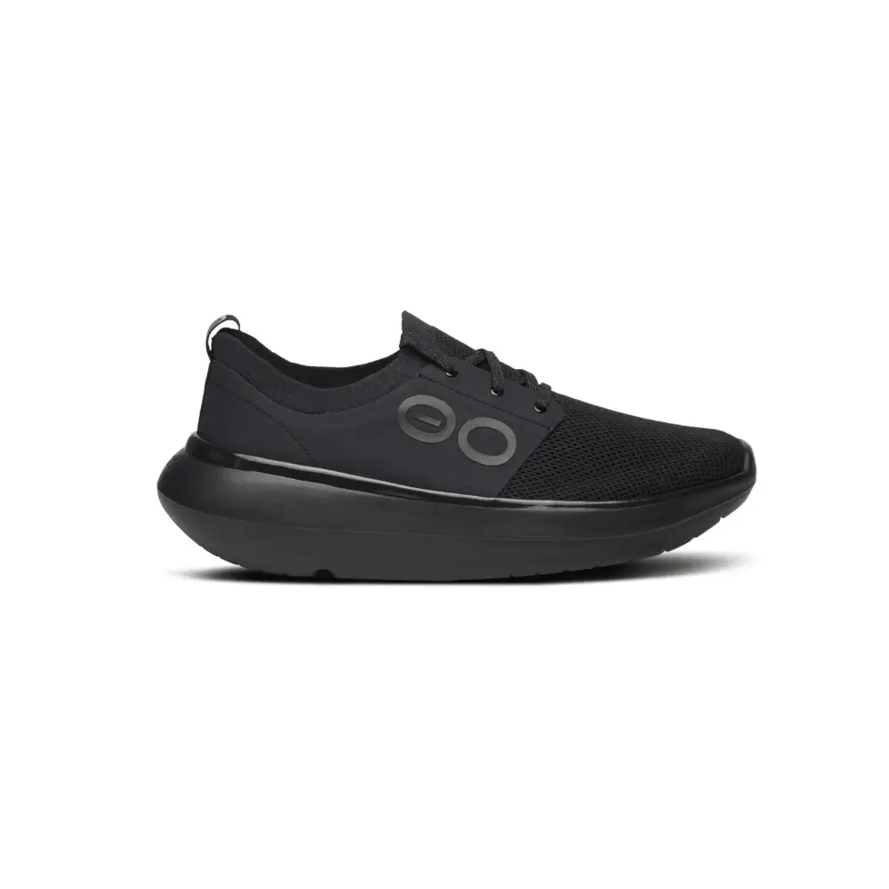 OOFOS Men's OOmy Stride Active Recovery Sneakers - Black