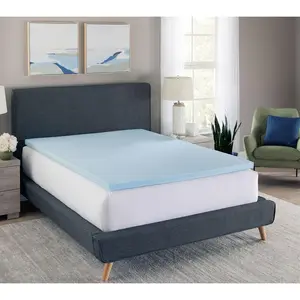 Bodipedic 2" Gel-Infused Memory Foam Mattress Topper, Queen