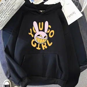 YOU GO GIRL Digital Circus Jax Hoodie Fashion Women Harajuku Funny Cute Rabbit Hoodie Unisex Cartoon Vintage Pullover Sweatshirt