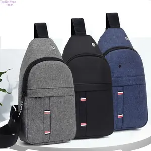 Men's 2026 Trendy Oxford Cloth Multifunctional Chestbag - Lightweight, Waterproof, Durable Multi-Pocket Crossbody Sling Accessory for Daily Commute, Hiking