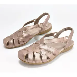 Earth Origins Leather Fisherman Sandals - Berri