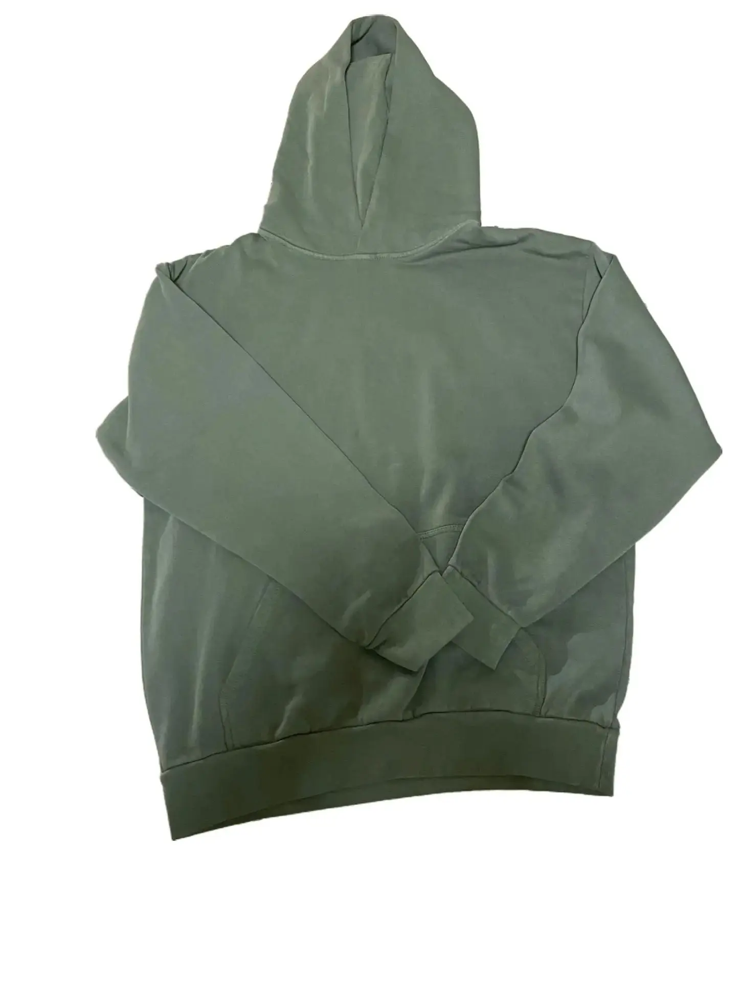 Cotton Bloom Unisex Garment Dyed 80% Cotton/ 20% Polyester Boxy Fit Pullover Hoodies [NO DRAWSTRINGS] Menswear Breathable Oversized Streetwear Fleece Sweaters Tops Simple