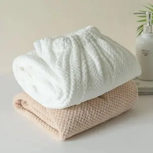 Solid Color Bath Towel, 1 Count Adjustable Wearable Bathrobe, Soft Water Absorbent Towel for Shower, Spa, Sauna, Beach & Gym, Shower Towels