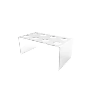 FixtureDisplays® Clear Plaxiglass Acrylic Ice Cream Cone Display For Waffle Cones-8 100823