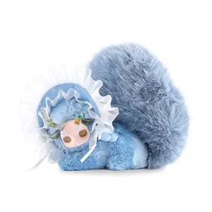 GULULU "One Deer Brings Flowers" Series Blind Box, Super Cute Collectible Figurine, Trendy Gift for Girls & Kids, Room Decor Ornament