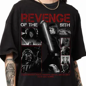 Vintage Dark Side Warrior Shirt Retro Sci Fi Space Movie Inspired Graphic Tee