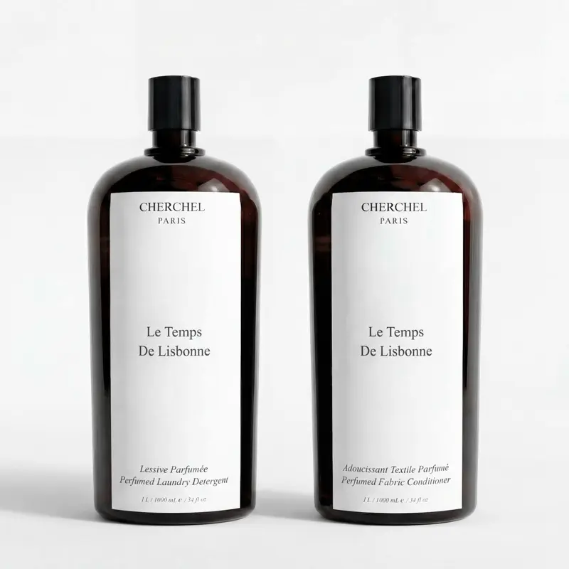 Cherchel Paris Le Temps De Lisbonne Laundry Detergent & Fabric Conditioner Set