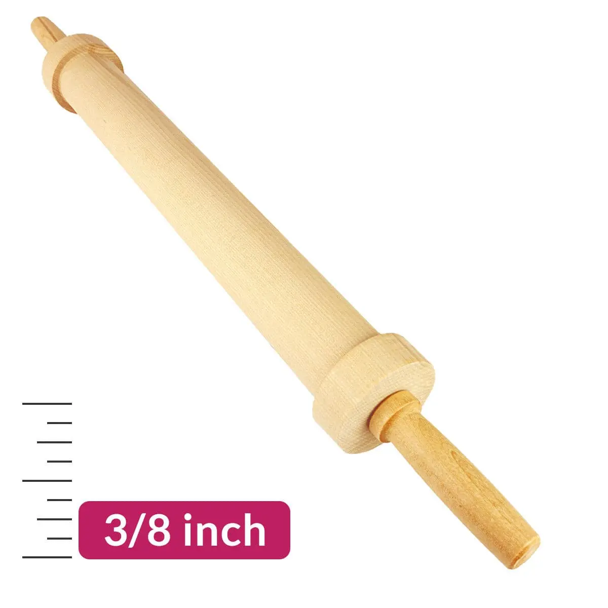 The Cookie Countess Precision Rolling Pin® - 3/8"