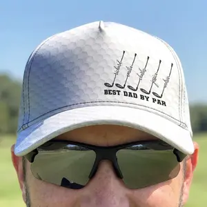Personalized Golf Hat For Men, Custom Best Dad By Par Cap, Grandpa Fathers Day Gift, Papa Name Golfing Gear, Husband Anniversary Keepsake, gift for father day