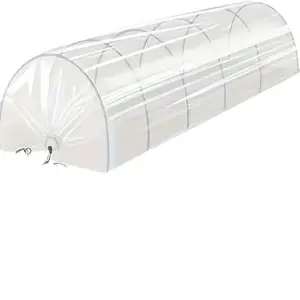 Transparent Agricultural Plastic Film, UV Resistant Insulation, Easy Installation, Suitable for Farm Garden Vegetable Planting Greenhouse Cover