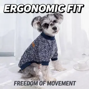 Pet Hoodless Sweatshirt, 7 Colors Available, Casual Style Pet Top, Durable Wear-Resistant Fabric, Soft Touch, Suitable for Small Dogs, Husky Clothes