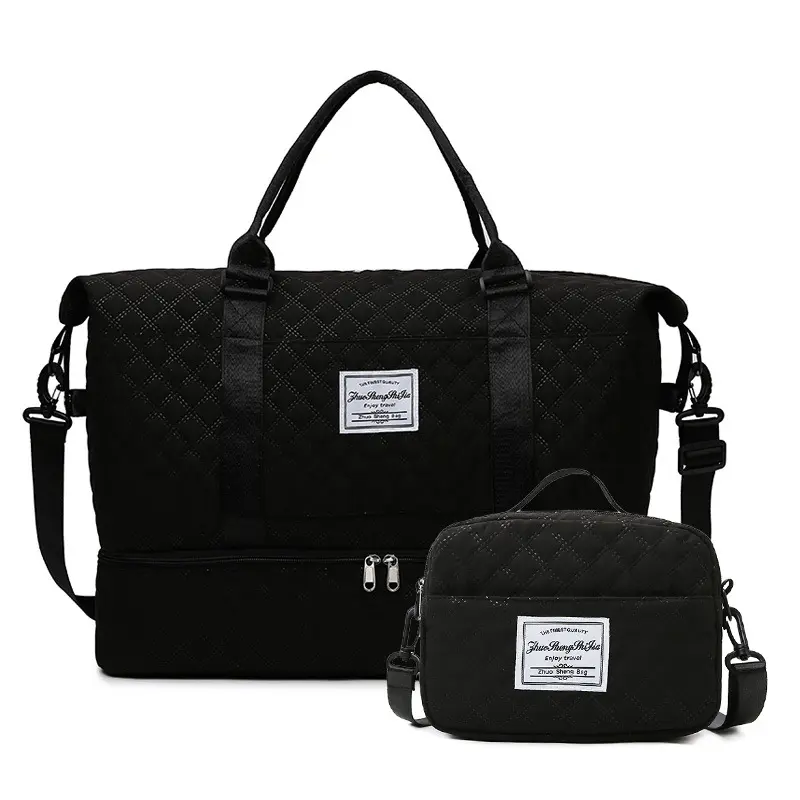 Versatile black set bag