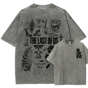 The Last of Us Unisex Fit Washed T-Shirt 1