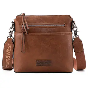 Montana West Retro Crossbody Bag for Women with Detachable and Adjustable Guitar Strap