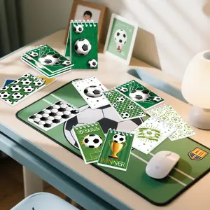 10-Pack Football Pattern Notebooks, Football Theme Diary, Student Portable Coil Books, Mini Notebooks, School Supplies,Party decoration