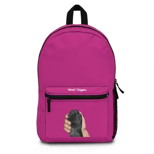 Tan/Black Pink Backpack