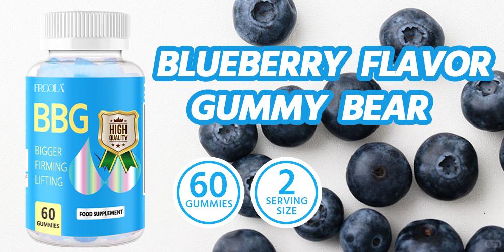 Froola  Health Gummies for Women's Wellness - Blueberry Flavored with Essential Vitamins & Herbal Extract - 60 Count - Healthcare & Fitness Supplement