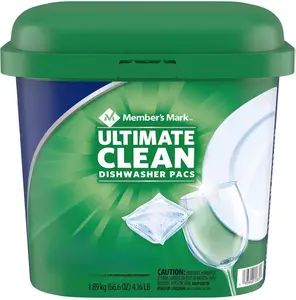Member's Mark Ultimate Clean Dishwasher Pacs, Fresh Scent, 105ct