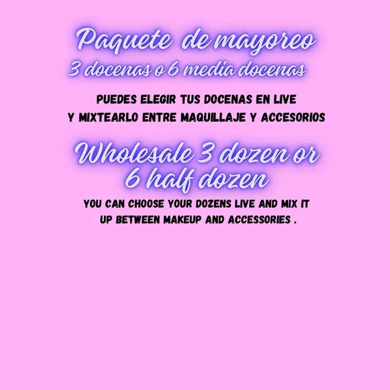 Bundle Wholesale Accessories - Choose Your Dozens for Wholesale Prices, Live and Mixable, Includes 3 Dozen Organiser