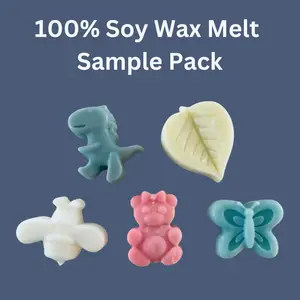 5 pack fragrance variety sample set 100% soy wax melts Candle Decor