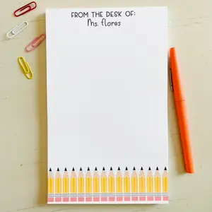 Pencil Teacher Notepad