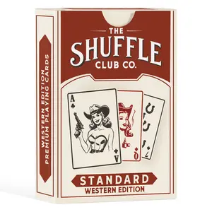 Western Edition Premium Playing Cards – Shuffle Club
