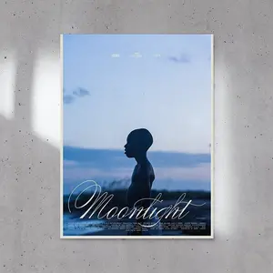 Moonlight PosterDesign, Printable Wall Art, Poster Wall Art, Movie Print, Movie Poster, Moonlight Movie