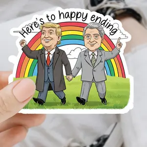 Trump Loves Bubba Clinton Sticker Blowing Bubba Big Beautiful Bill Ask Him If Putin has the photos Anti-Trump Release the Epstein Files