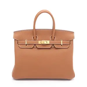 Pre-owned HERMÈS Calfskin Shoulder Bags Hermes Birkin25 Togo bag