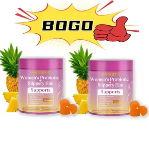 【BUY 1 GET 1】Women's Probiotic Gummies for pH Balance & Odor Control  – with Lactobacillus, Prebiotics & Pineapple,  120 Ph Balance Gummies, Dietary Supplement Natural Ingredient Intimate Moisture Healthcare Vitamin
