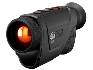 ATN BlazeHunter Pro 2.5-20x35mm Thermal Monocular w/Built-in Laser Rangefinder 50 Hz 640x512 Black TIMNBLH635LRF