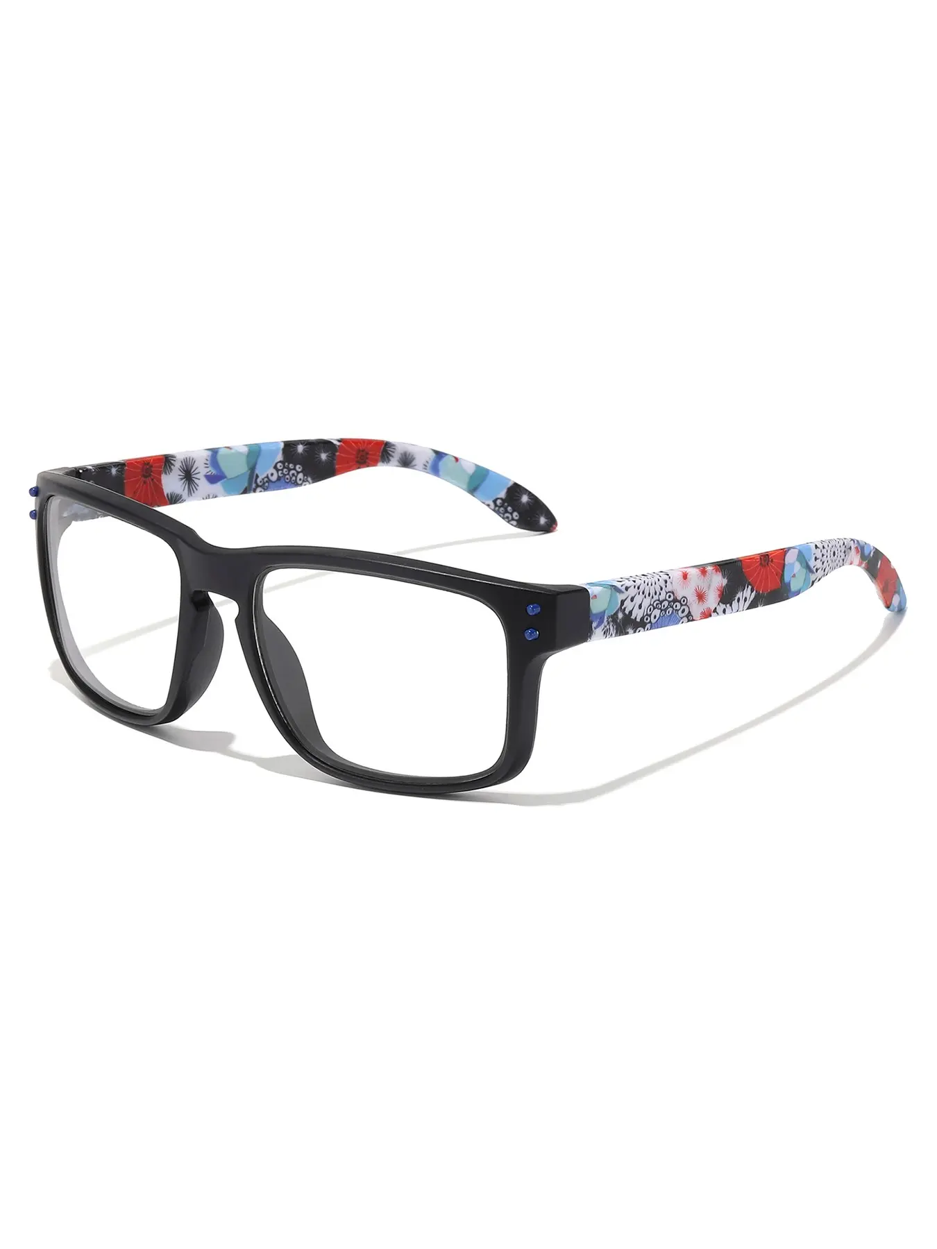 Classic Photochromic Sunglasses, Fashion UV Protection Glasses, Retro Square Frame, Comfortable for Daily Use, Perfect for Outdoor Activities