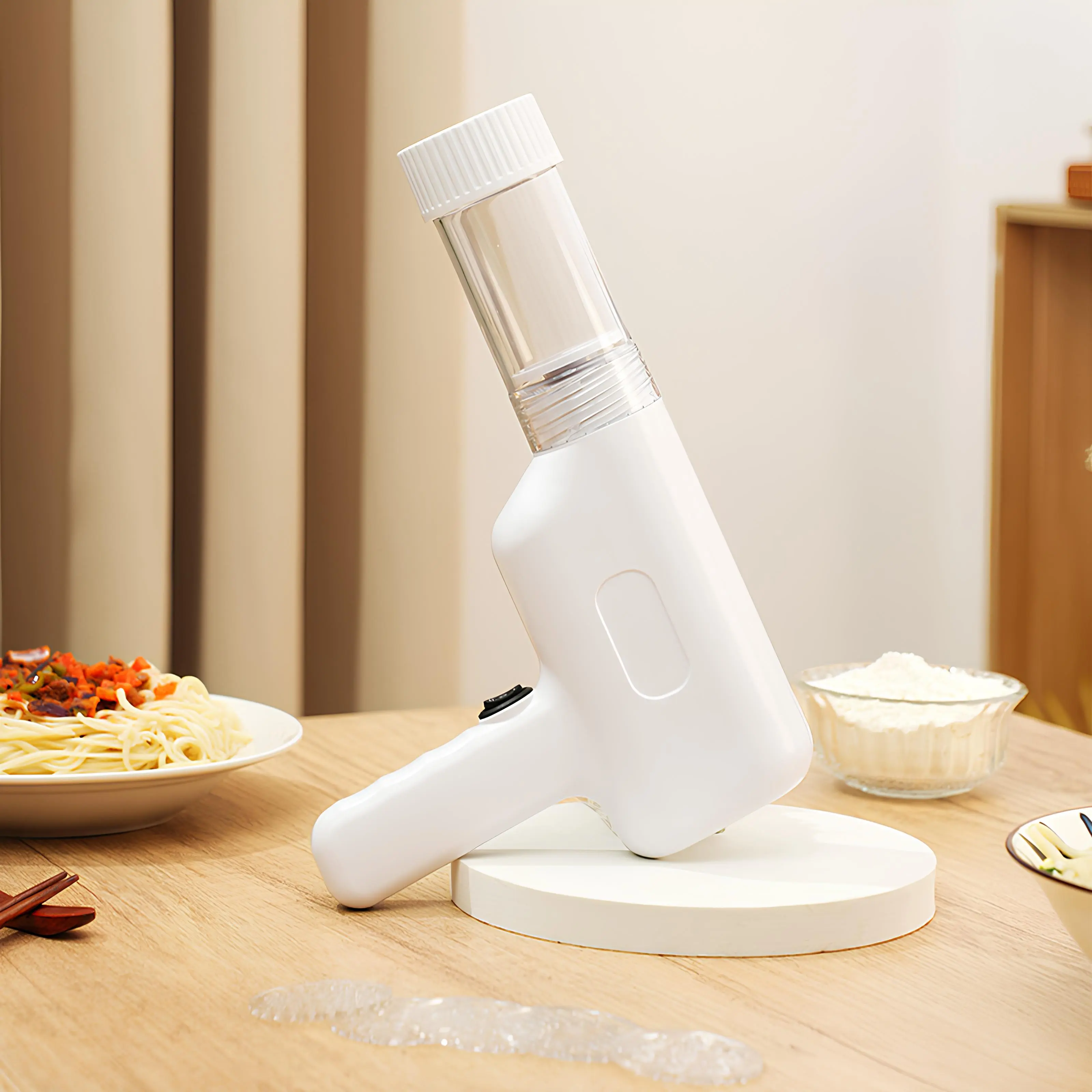 Portable Handheld Noodle Maker Household Automatic Wireless Rechargeable Noodle Machine Press