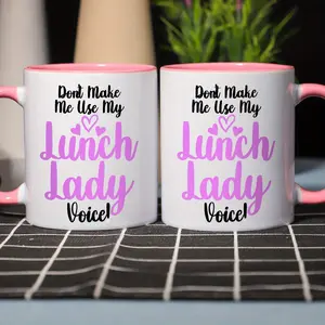 1 piece, 3A grade, Dont Make Me Use My Lunch Lady Voicel, Funny Appreciation Gift For School Lunchladies, Cafeteria Staff Gifts, Back To School, Graduation, New Job Present